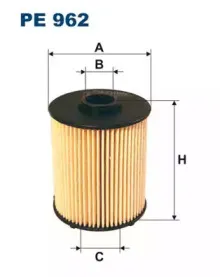 PE962 FILTRON Топливный фильтр PE962 FILTRON Топливный фильтр
