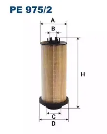 PE9752 FILTRON Топливный фильтр PE9752 FILTRON Топливный фильтр