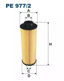 PE9772 FILTRON Топливный фильтр PE9772 FILTRON Топливный фильтр