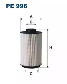 PE996 FILTRON Топливный фильтр PE996 FILTRON Топливный фильтр