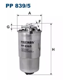 PP8395 FILTRON Топливный фильтр PP8395 FILTRON Топливный фильтр