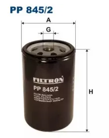 PP8452 FILTRON Топливный фильтр PP8452 FILTRON Топливный фильтр