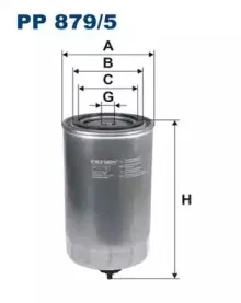 PP8795 FILTRON Топливный фильтр PP8795 FILTRON Топливный фильтр