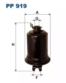 PP919 FILTRON Топливный фильтр PP919 FILTRON Топливный фильтр