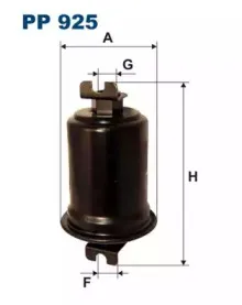 PP925 FILTRON Топливный фильтр PP925 FILTRON Топливный фильтр