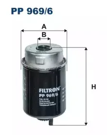 PP9696 FILTRON Топливный фильтр PP9696 FILTRON Топливный фильтр
