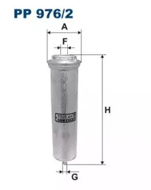 PP9762 FILTRON Топливный фильтр PP9762 FILTRON Топливный фильтр
