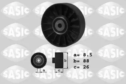 1624045 SASIC Паразитный / ведущий ролик, поликлиновой ремень 1624045 SASIC Паразитный / ведущий ролик, поликлиновой ремень