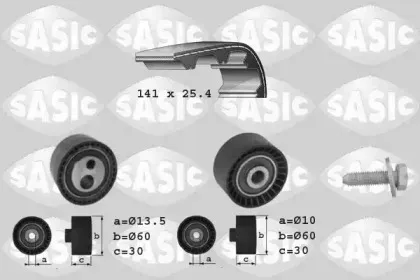 1750011 SASIC Комплект ремня ГРМ 1750011 SASIC Комплект ремня ГРМ