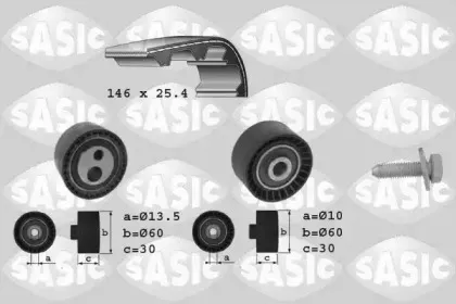1750013 SASIC Комплект ремня ГРМ 1750013 SASIC Комплект ремня ГРМ