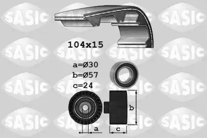 1756032 SASIC Комплект ремня ГРМ 1756032 SASIC Комплект ремня ГРМ