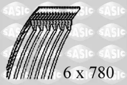 1776060 SASIC Поликлиновой ремень 1776060 SASIC Поликлиновой ремень