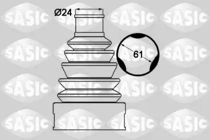 1904018 SASIC Комплект пылника, приводной вал 1904018 SASIC Комплект пылника, приводной вал