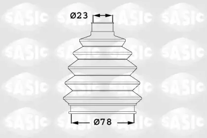 1906019 SASIC Комплект пылника, приводной вал 1906019 SASIC Комплект пылника, приводной вал