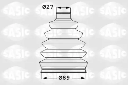 1906052 SASIC Комплект пылника, приводной вал 1906052 SASIC Комплект пылника, приводной вал