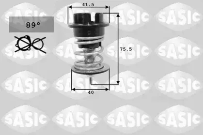 3306107 SASIC Термостат, охлаждающая жидкость 3306107 SASIC Термостат, охлаждающая жидкость