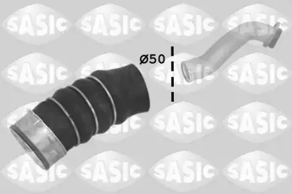 3336025 SASIC Трубка нагнетаемого воздуха 3336025 SASIC Трубка нагнетаемого воздуха