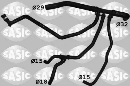 3404137 SASIC Шланг радиатора 3404137 SASIC Шланг радиатора
