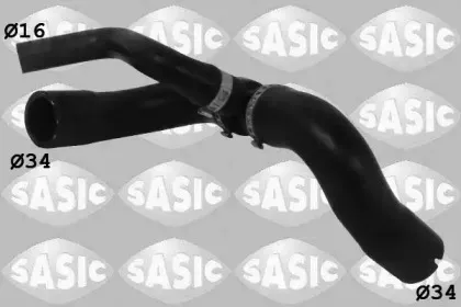 3406210 SASIC Шланг радиатора 3406210 SASIC Шланг радиатора