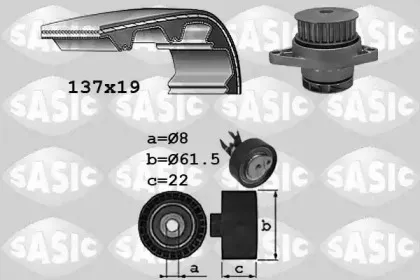 3906054 SASIC Водяной насос + комплект зубчатого ремня 3906054 SASIC Водяной насос + комплект зубчатого ремня