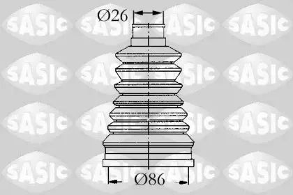 4003440 SASIC Комплект пылника, приводной вал 4003440 SASIC Комплект пылника, приводной вал