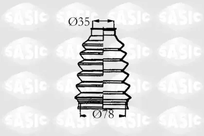 4003457 SASIC Комплект пылника, приводной вал 4003457 SASIC Комплект пылника, приводной вал
