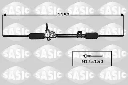 4006200 SASIC Рулевой механизм 4006200 SASIC Рулевой механизм