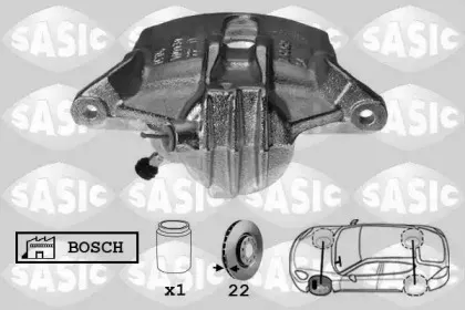 6500022 SASIC Тормозной суппорт 6500022 SASIC Тормозной суппорт