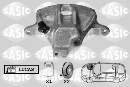 6506019 SASIC Тормозной суппорт 6506019 SASIC Тормозной суппорт
