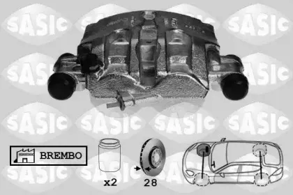 6506173 SASIC Тормозной суппорт 6506173 SASIC Тормозной суппорт