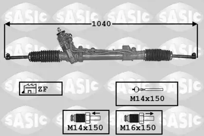 7006011 SASIC Рулевой механизм 7006011 SASIC Рулевой механизм