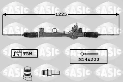 7006065 SASIC Рулевой механизм 7006065 SASIC Рулевой механизм
