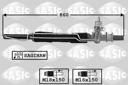 7006074 SASIC Рулевой механизм 7006074 SASIC Рулевой механизм