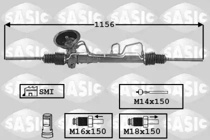 7006107 SASIC Рулевой механизм 7006107 SASIC Рулевой механизм