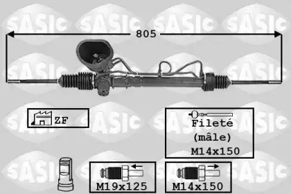 7006117 SASIC Рулевой механизм 7006117 SASIC Рулевой механизм