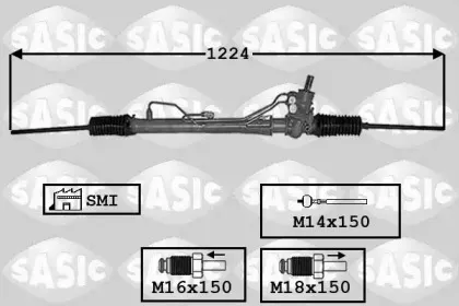 7006134 SASIC Рулевой механизм 7006134 SASIC Рулевой механизм