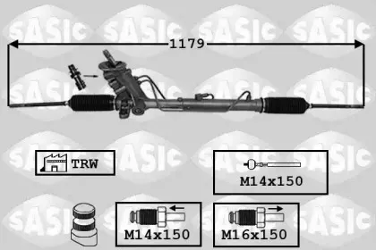 7006155 SASIC Рулевой механизм 7006155 SASIC Рулевой механизм