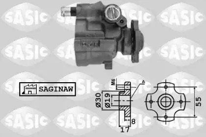 7070033 SASIC Гидравлический насос, рулевое управление 7070033 SASIC Гидравлический насос, рулевое управление