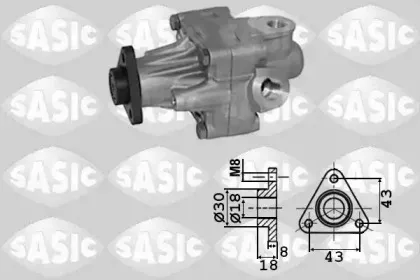 7076064 SASIC Гидравлический насос, рулевое управление 7076064 SASIC Гидравлический насос, рулевое управление