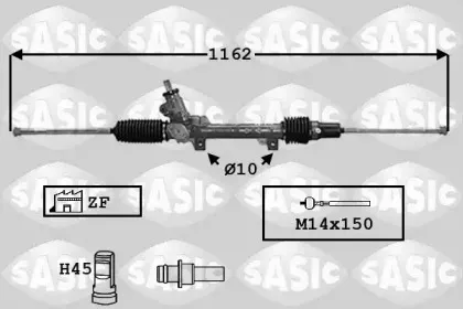 7170021 SASIC Рулевой механизм 7170021 SASIC Рулевой механизм