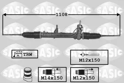 7176002 SASIC Рулевой механизм 7176002 SASIC Рулевой механизм