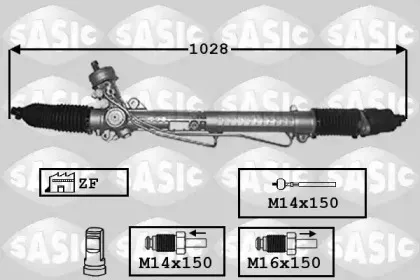 7176037 SASIC Рулевой механизм 7176037 SASIC Рулевой механизм