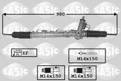7176040 SASIC Рулевой механизм 7176040 SASIC Рулевой механизм