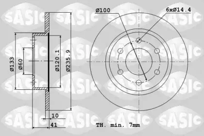 9004291J SASIC Тормозной диск 9004291J SASIC Тормозной диск
