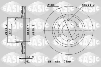 9004575J SASIC Тормозной диск 9004575J SASIC Тормозной диск