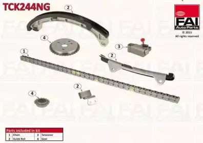 TCK244NG FAI AutoParts Комплект цели привода распредвала TCK244NG FAI AutoParts Комплект цели привода распредвала