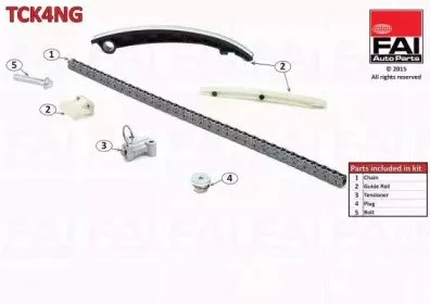 TCK4NG FAI AutoParts Комплект цели привода распредвала TCK4NG FAI AutoParts Комплект цели привода распредвала