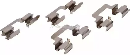 1163750110 JP GROUP Комплектующие, колодки дискового тормоза 1163750110 JP GROUP Комплектующие, колодки дискового тормоза