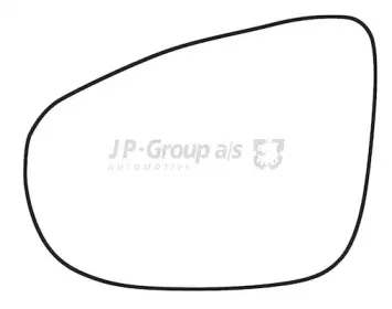 1189304770 JP GROUP Зеркальное стекло, наружное зеркало 1189304770 JP GROUP Зеркальное стекло, наружное зеркало