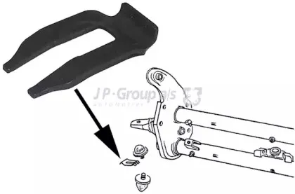 8140050702 JP GROUP Предохранительный штифт 8140050702 JP GROUP Предохранительный штифт